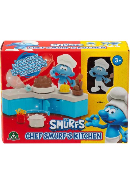 Şirinler Figür ve Mutfak Oyun Seti PUF18000 Kız Erkek Çocuk Oyuncak Eğitici Oyuncaklar modelleri