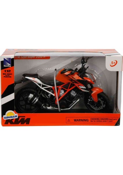 57653 1:12 1290 Super Duke R Ktm Model Motor Kız Erkek Çocuk Oyuncak Eğitici Oyuncaklar