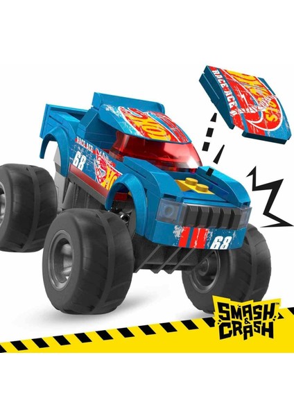 HMM49 Mega™ Hot Wheels® Smash & Crash Race Ace™ Monster Truck 80 Parça +5 Yaş Kız Erkek Çocuk Oyunca fiyatları