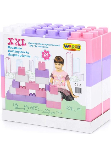 Polesie Yapı Blokları 'xxl'' 24 Parça 40107 Kız Erkek Çocuk Oyuncak Eğitici Oyuncaklar fırsatları