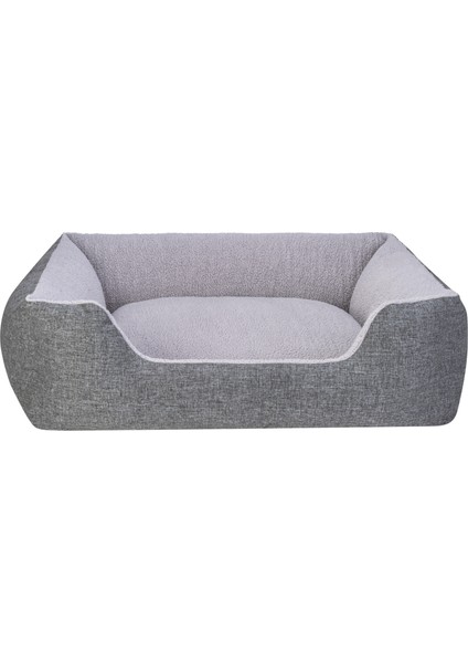 Techmrt Pet Comfort Echo Varro Gri-Gri Köpek Yatağı L 85X105CM