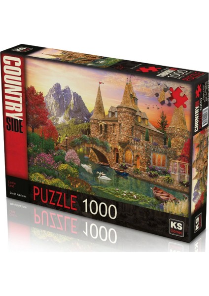 Ks Games Castle Land Puzzle 1000 Parça 20779 Kız Erkek Çocuk Oyuncak Eğitici Oyuncaklar