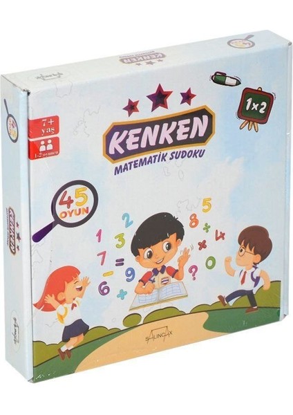 Hed 215 Ken Ken Matematik Sudoku Kız Erkek Çocuk Oyuncak Eğitici Oyuncaklar