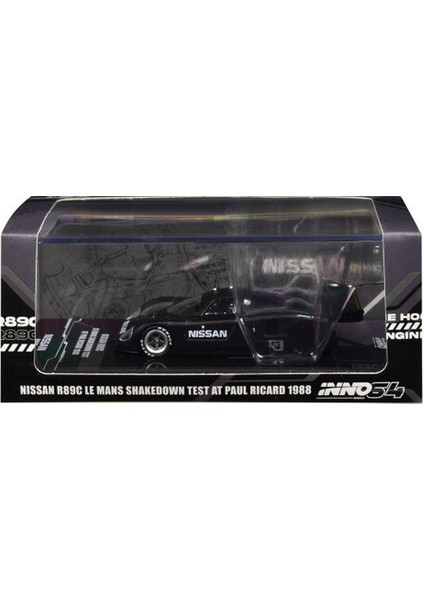 Inno 1/64 Nissan R89C Le Mans Shakedown Test At Paul Ricard 1988 Kız Erkek Çocuk Oyuncak Eğitici Oyu