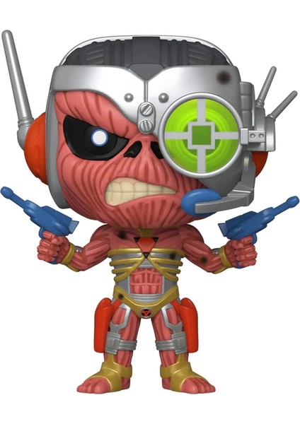 Funko Pop Rocks Iron Maiden Cyborg Kız Erkek Çocuk Oyuncak Eğitici Oyuncaklar