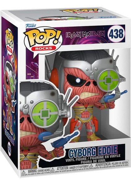Funko Pop Rocks Iron Maiden Cyborg Kız Erkek Çocuk Oyuncak Eğitici Oyuncaklar fiyatları