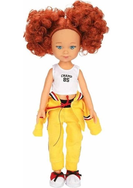 S00030041 Mina Sporty Bebek 35CM Kız Erkek Çocuk Oyuncak Eğitici Oyuncaklar