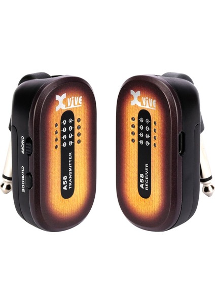 A58SB 5.8ghz Gitar Telsiz Sistemi Sunburst modelleri