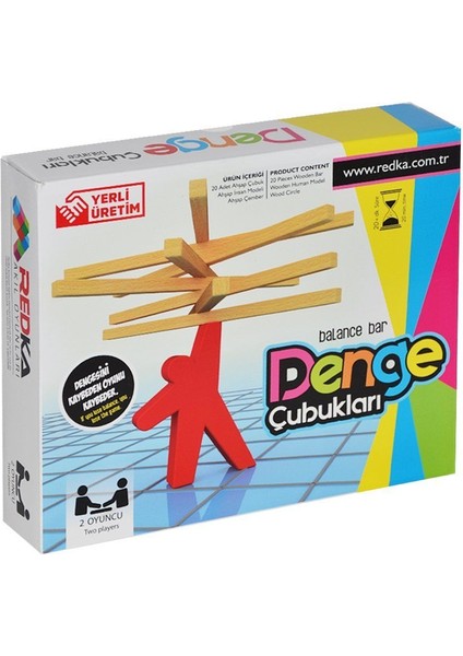 5255 Redka Denge Çubukları Kız Erkek Çocuk Oyuncak Eğitici Oyuncaklar