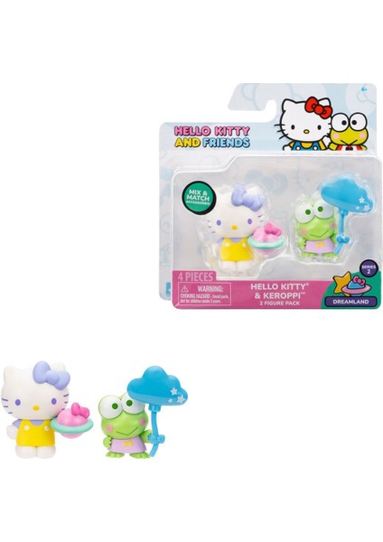 HKT06100 Hello Kitty 2li Mini Figür HKT0151-HKT0159 Kız Erkek Çocuk Oyuncak Eğitici Oyuncaklar modelleri