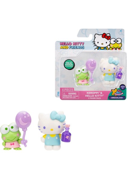 HKT06100 Hello Kitty 2li Mini Figür HKT0151-HKT0159 Kız Erkek Çocuk Oyuncak Eğitici Oyuncaklar indirimleri