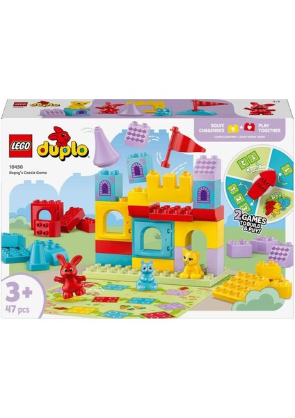 LEGO Duplo Hopsy’nin Kale Oyunu 10450 Kız Erkek Çocuk Oyuncak Eğitici Oyuncaklar