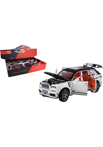 ZHD-B2408 -Vardem Çek Bırak Işıklı ve Sesli Kapıları Açılan Mrs Polis Araba 1:24 Kız Erkek Çocuk Oyu modelleri