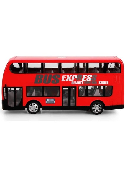 Sunman Uzaktan Kumandalı Işıklı Çift Katlı Otobüs - S00001988 Kız Erkek Çocuk Oyuncak Eğitici Oyunca fırsatları