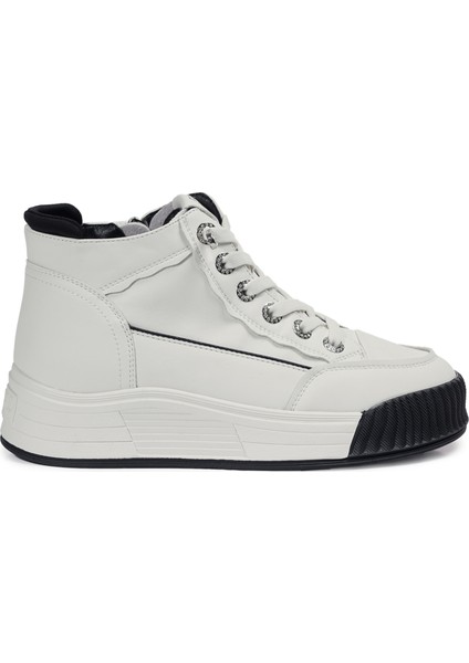 Siyah Casual Hakiki Deri Kadın Ayakkabı