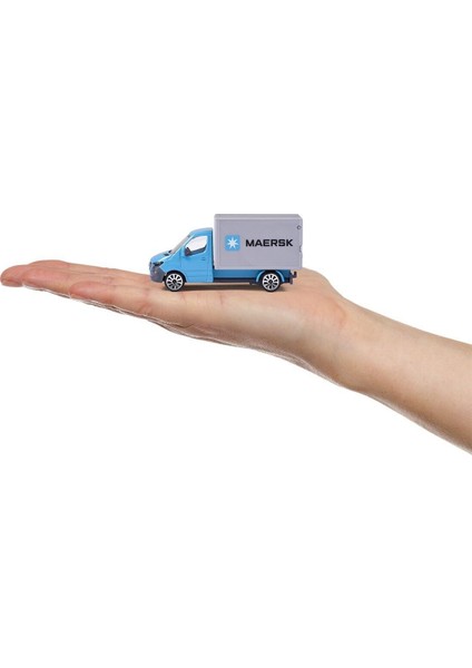 212057290 Majorette Maersk Lojistik Arabaları 4 Parça -Simba Kız Erkek Çocuk Oyuncak Eğitici Oyuncak modelleri