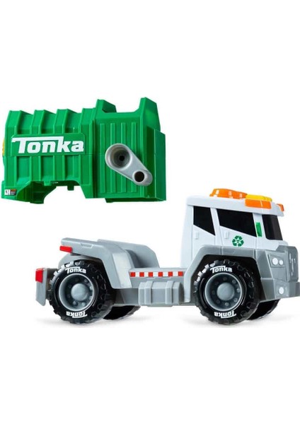 Tonka Sesli ve Işıklı Geri Dönüşüm Kamyonu S00006243 Kız Erkek Çocuk Oyuncak Eğitici Oyuncaklar indirimleri