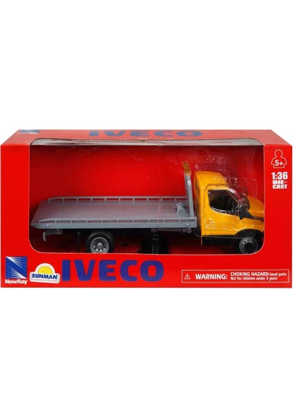 1:36 Iveco Iş Araçları Kız Erkek Çocuk Oyuncak Eğitici Oyuncaklar