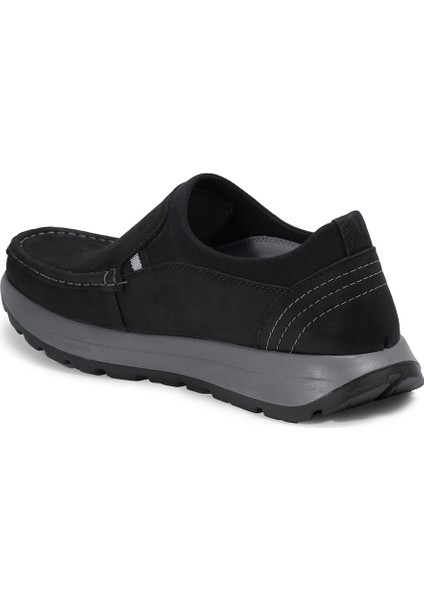 Siyah Casual Nubuk Erkek Ayakkabı modelleri