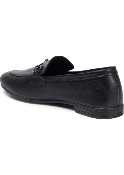 Siyah Loafer Hakiki Deri Kadın Ayakkabı modelleri