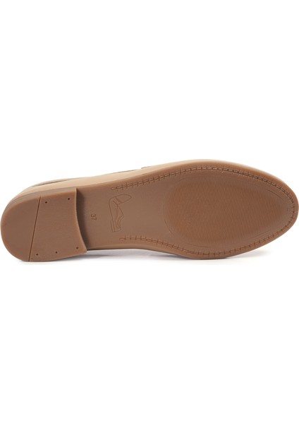 Siyah Loafer Hakiki Deri Kadın Ayakkabı indirimleri