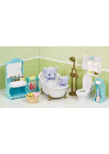 5380 Sylvanian Families Banyo Seti +3 Yaş Kız Erkek Çocuk Oyuncak Eğitici Oyuncaklar fırsatları