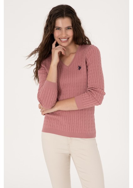 Kadın Orkide Kazak /triko 50313625-VR221