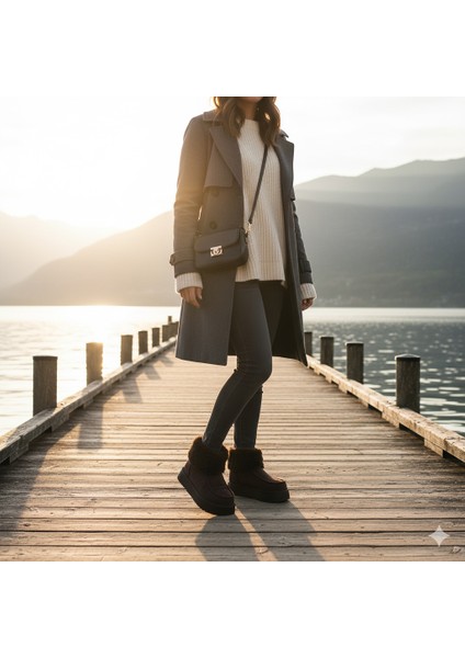 Kahverengi Casual Vegan Kadın Bot fırsatları