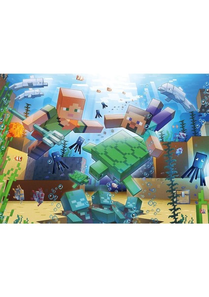 120004219 Minecraft 1000 Parça Ravensburger Puzzle Kız Erkek Çocuk Oyuncak Eğitici Oyuncaklar fiyatları