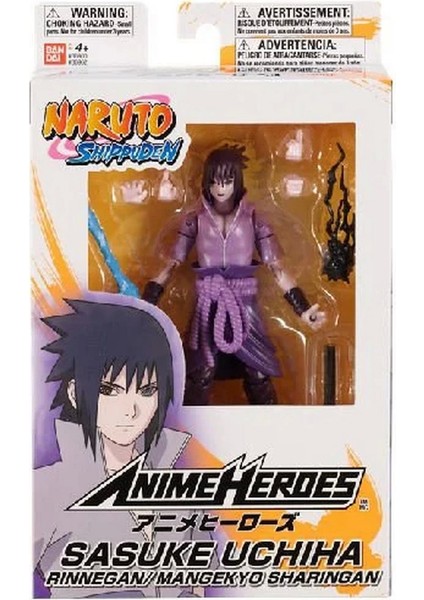 Bandai Sasuke Rinnegan / Mangekyo Sharingan Poz Verilebilir Figür 36962 Kız Erkek Çocuk Oyuncak Eğit indirimleri