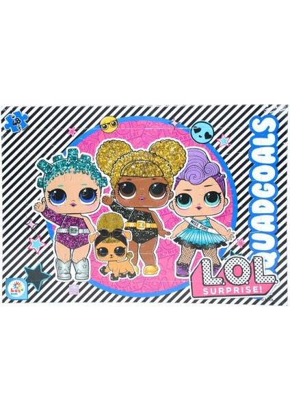 LOL7596 Lol 48 Pcs Farme Puzzle Kız Erkek Çocuk Oyuncak Eğitici Oyuncaklar