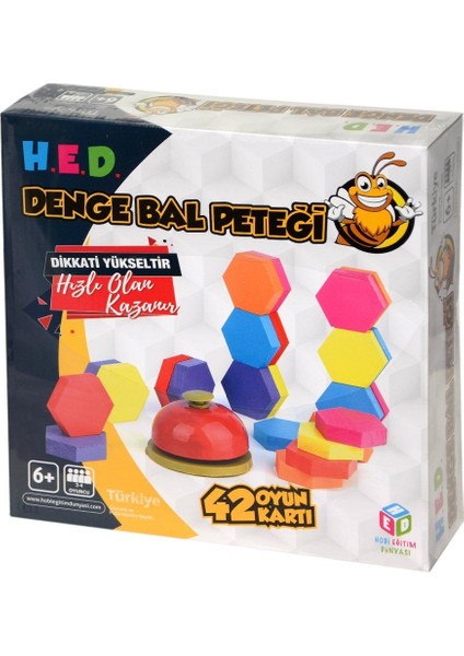 Hed 227 Denge Bal Peteği Kız Erkek Çocuk Oyuncak Eğitici Oyuncaklar