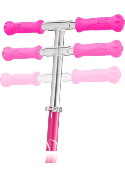 Evo 2 Tekerlekli Flash Işıklı Pembe Scooter Kız Erkek Çocuk Oyuncak Eğitici Oyuncaklar