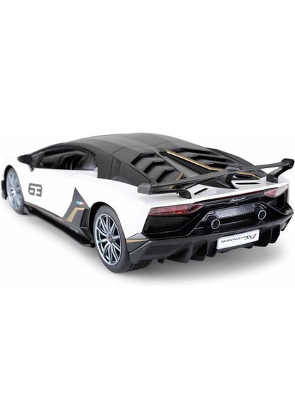1:14 Uzaktan Kumandalı Lamborghini Aventador Svj Işıklı Araba Kız Erkek Çocuk Oyuncak Eğitici Oyunca fırsatları
