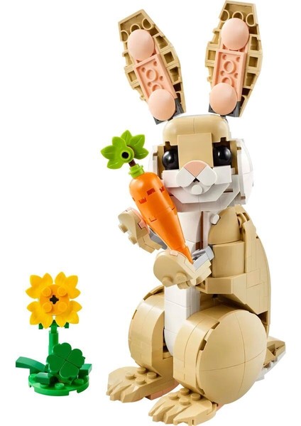 31162 LEGO Creator 3in1 - Sevimli Tavşan 326 Parça +8 Yaş Kız Erkek Çocuk Oyuncak Eğitici Oyuncaklar fiyatları