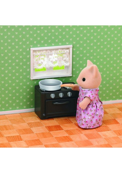 5145 Sylvanian Families Fırın Seti (Figürler Dahil Değildir) +3 Yaş Kız Erkek Çocuk Oyuncak Eğitici modelleri