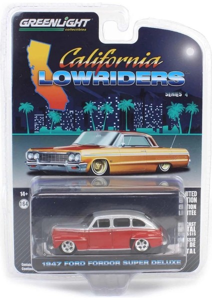 Greenlight 1/64 1947 Ford Fordor Super Deluxe Kız Erkek Çocuk Oyuncak Eğitici Oyuncaklar fiyatları