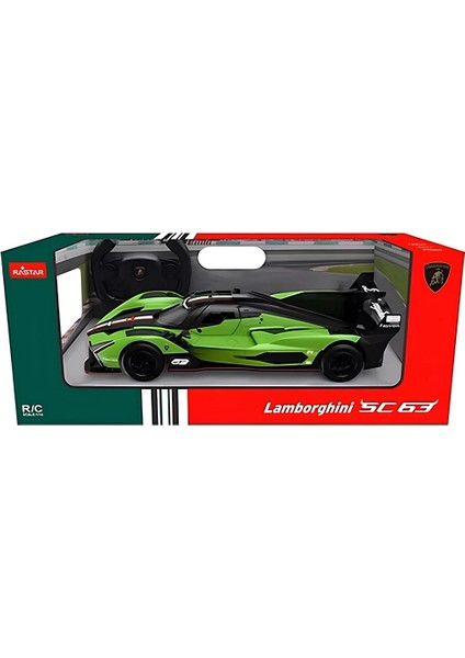1/14 Lamborghini SC63 Lmdh F/f 2.4ghz Uzaktan Kumandalı Araba - S03010150 Kız Erkek Çocuk Oyuncak Eğ