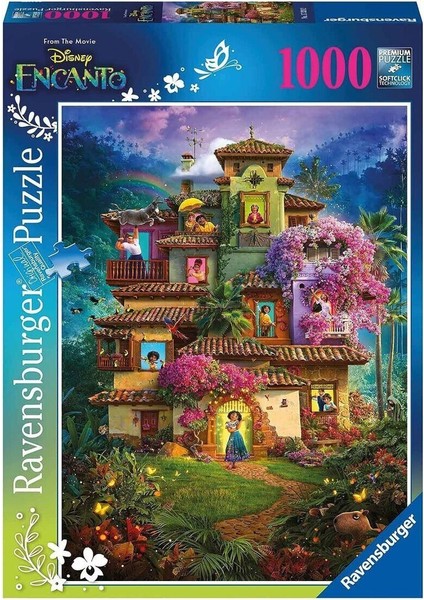 120006084 Disney Encanto 1000 Parça Ravensburger Puzzle Kız Erkek Çocuk Oyuncak Eğitici Oyuncaklar