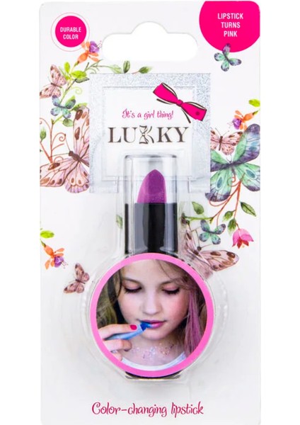 Lukky Renk Değiştiren Ruj Lila Kız Erkek Çocuk Oyuncak Eğitici Oyuncaklar