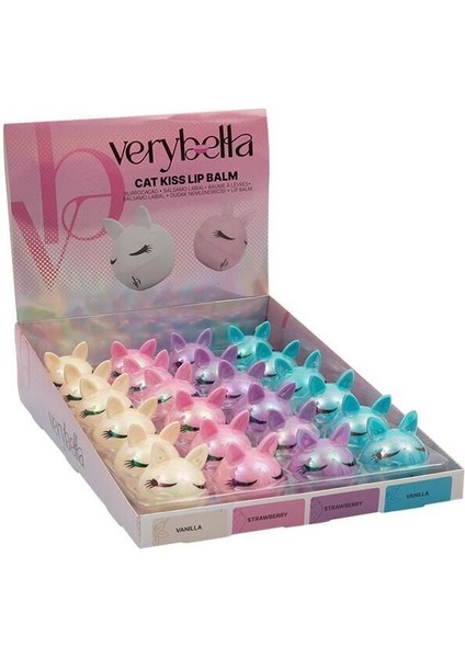 VRB29000 Very Bella - Cat Kiss Lip Balm Kız Erkek Çocuk Oyuncak Eğitici Oyuncaklar