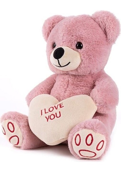 4233 Oturan Ayı Pembe Kız Erkek Çocuk Oyuncak Eğitici Oyuncaklar modelleri