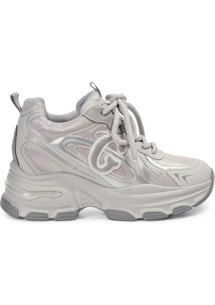 Gri Sneakers Vegan Kadın Bot
