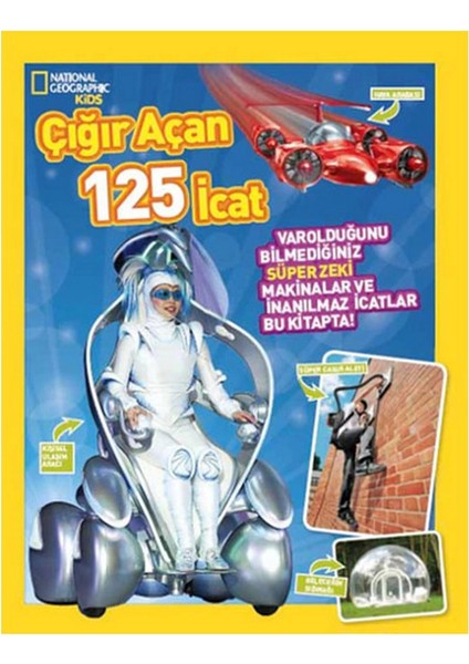 National Geographic Kids Çığır Açan 125 Icat Kız Erkek Çocuk Oyuncak Eğitici Oyuncaklar