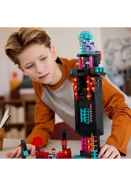 21279 LEGO Minecraft Enderman Kulesi 867 Parça +9 Yaş Kız Erkek Çocuk Oyuncak Eğitici Oyuncaklar fiyatları