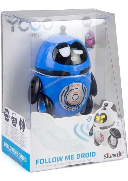 Sıl 88575 Silverlit Follow Me Droid Robot Kız Erkek Çocuk Oyuncak Eğitici Oyuncaklar
