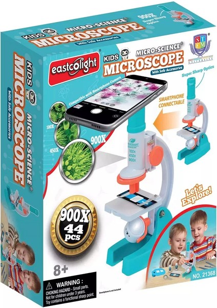 Mikroskop Set 100/450/900X 44 Parça Kız Erkek Çocuk Oyuncak Eğitici Oyuncaklar fiyatları