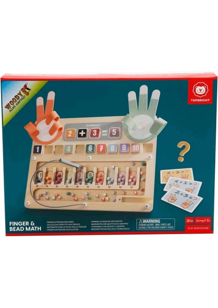 Parmak ve Boncuk Matematiği Oyunu Kız Erkek Çocuk Oyuncak Eğitici Oyuncaklar modelleri