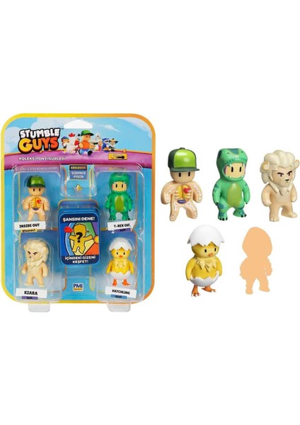 Pmı SG2240 Stumble Guys Figür Seti 5li -Necotoys Kız Erkek Çocuk Oyuncak Eğitici Oyuncaklar fiyatları