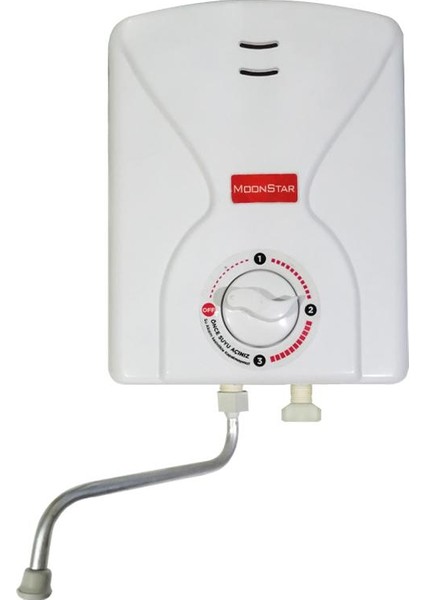 Elektrikli Mutfak Şofben Ani Su Isıtıcı Moonstar (Emniyetli)